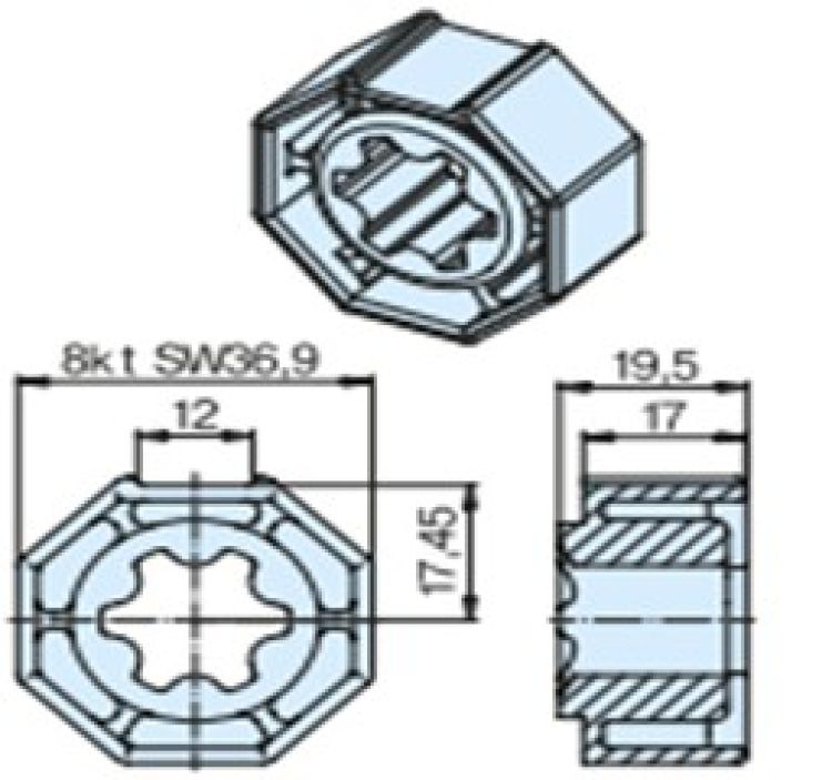 Becker Mitnehmer S40VM #49303001420