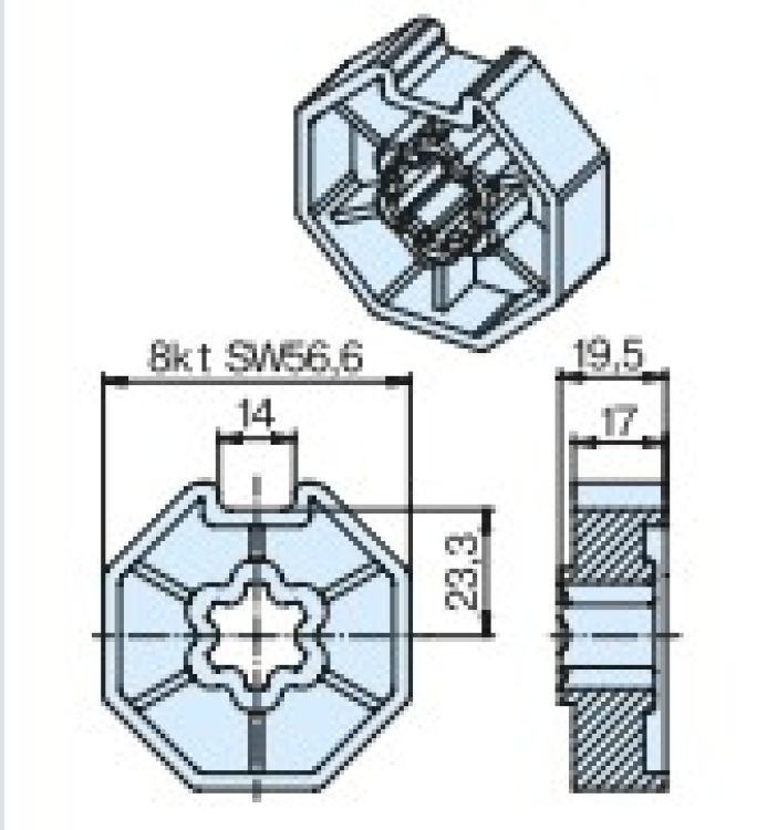 Becker Mitnehmer S60 #49303000410