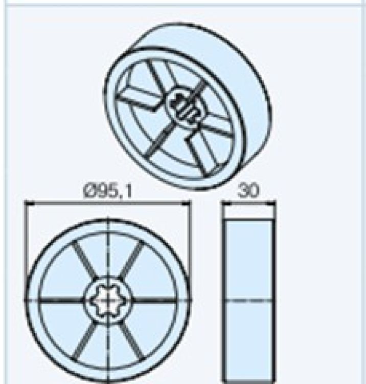 Becker ➤ Mitnehmer aus Zink 100x2 #49313001670✓ Online günstig kaufen✅