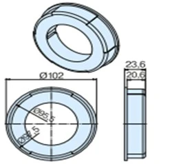Becker Ring 102x2 #49313000490