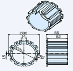 Becker Ring DW78N Mittelversatz #49313003570