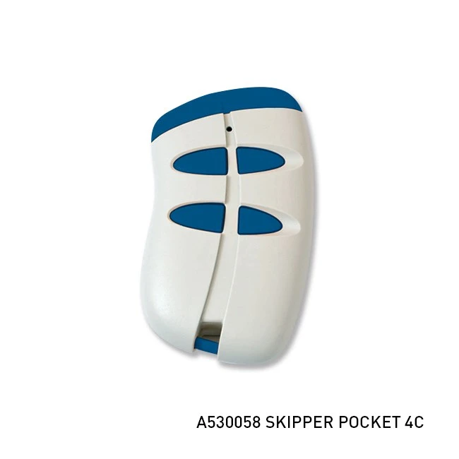 Cherubini Skipper Pocket 4-Kanal Handsender Beige-Blau #A530058