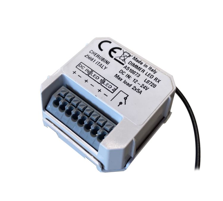 Cherubini ➤ DIMMER LED TX 12/24 V ac/dc 13 V 2x60 W - 24 V 2x120 W #A510073✅ online kaufen!