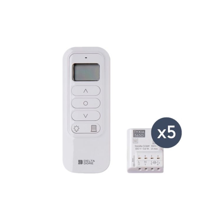 Delta Dore PACK TYXIA 541, Produktset Zentralisierung von Rollläden #6351409