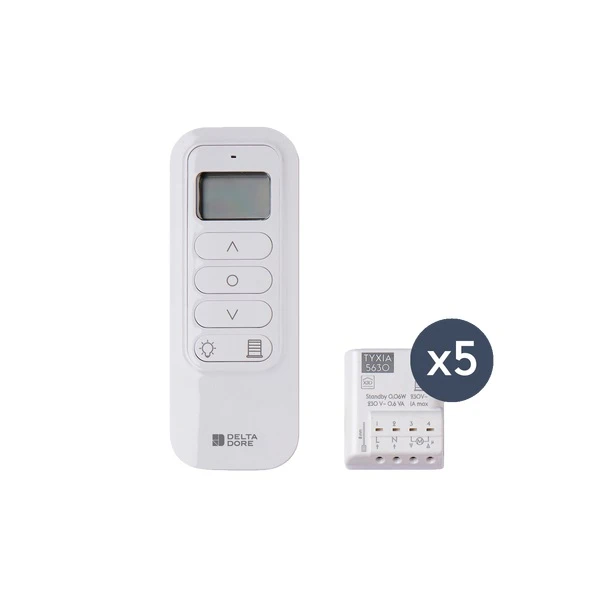 Delta Dore PACK TYXIA 541, Produktset Zentralisierung von Rollläden #6351409