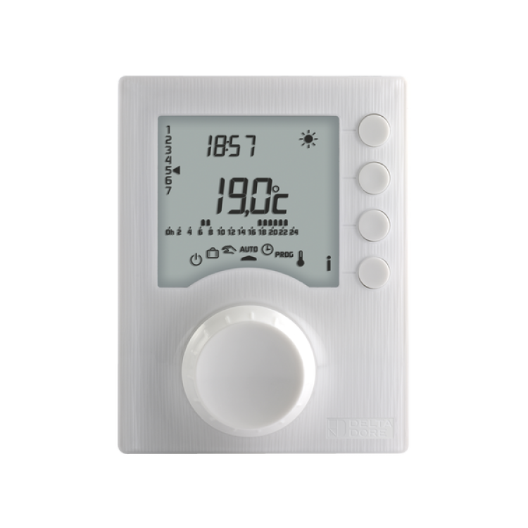 Delta Dore TYBOX 1117 Programmierbarer Thermostat für 2A Heizung #6053005