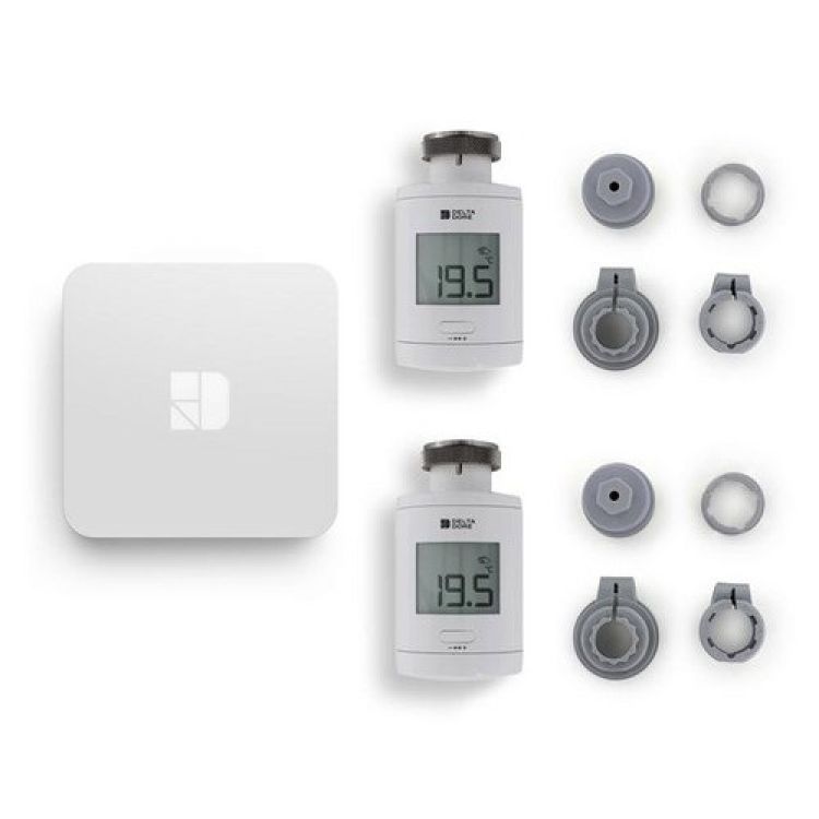 Delta Dore ➤ Smartes Starterset Funk-Heizkörperthermostate, Pack TRV1.0 #6050665✅ online kaufen!