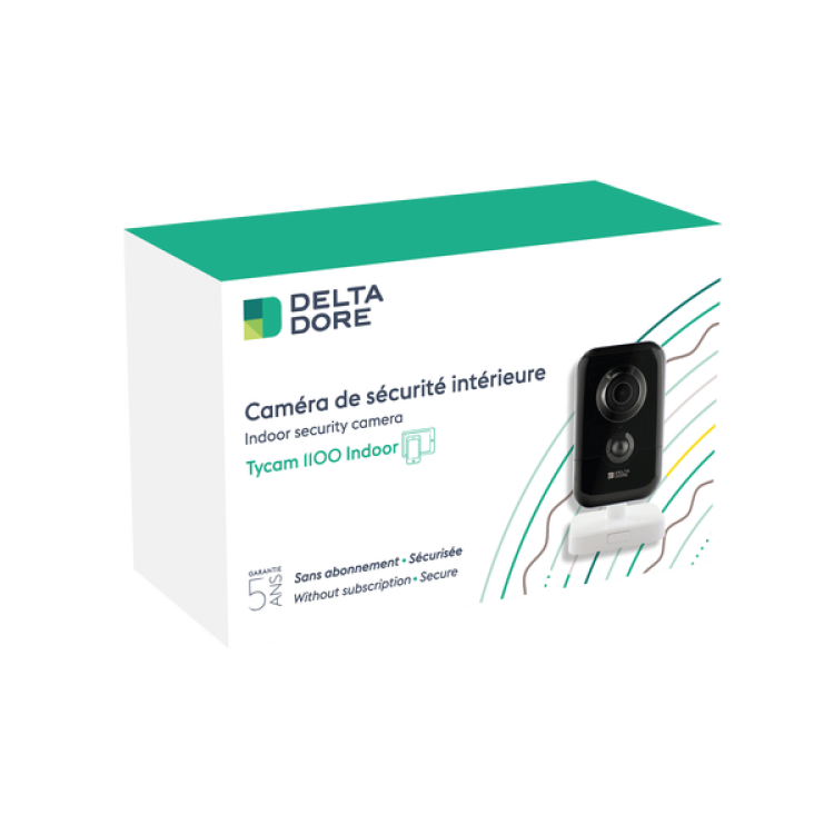 Delta Dore TYCAM 1100 Indoor Smart Home-Überwachungskamera Indoor #6417006