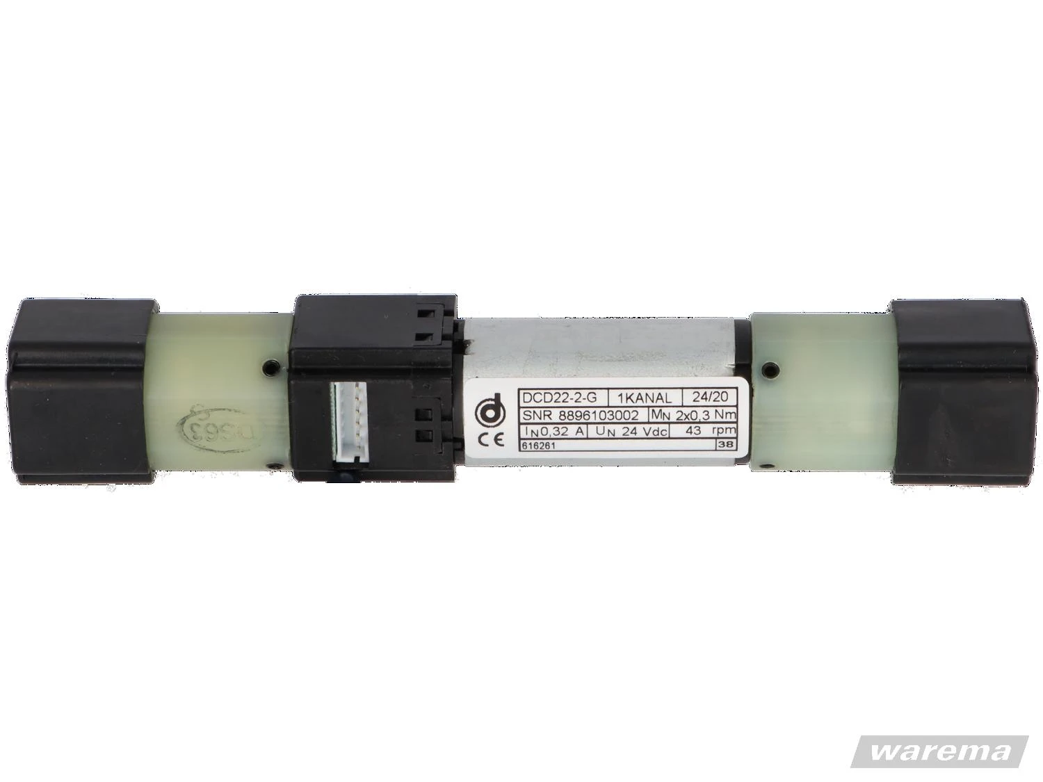 Dunker DCD22-2-G, 24V-Jalousieantrieb für Innenjalousien (WAREMA #616261)