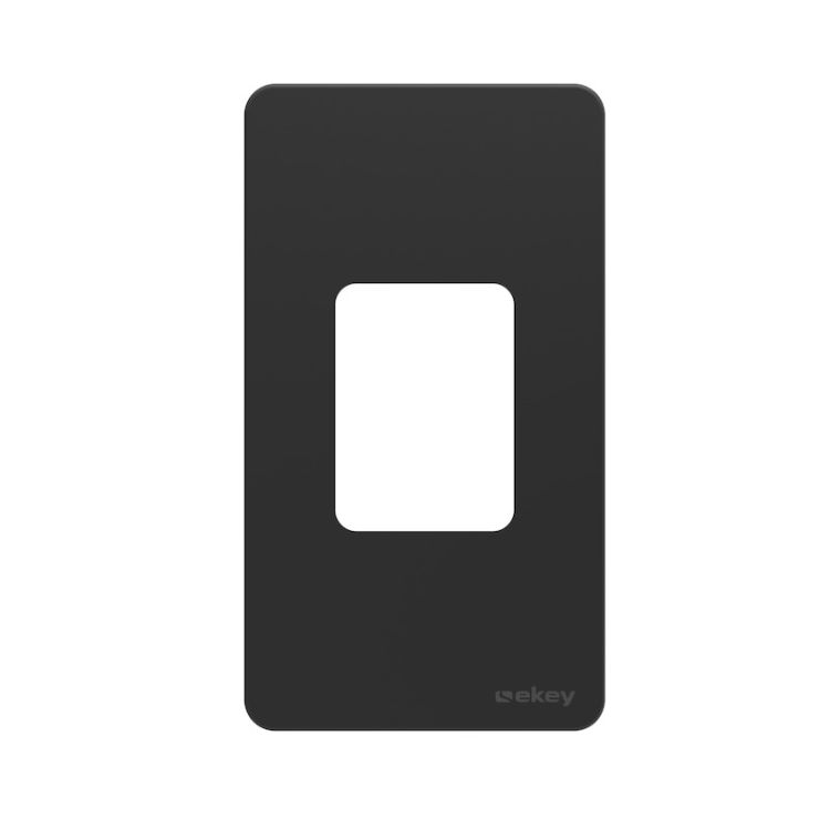 ekey dLine Dekorelement Türblatt Schwarz #201112