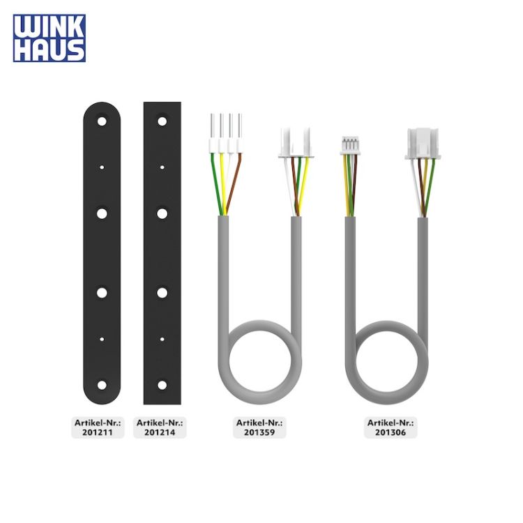 ekey dLine Türblatt-Set Winkhaus blueMotion #201714