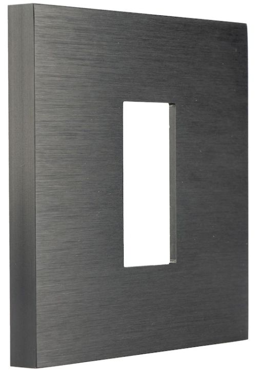 Vorkasse 93.88 EUR✅ ekey ➤ Rahmen FS UP basalte sentido SC Rahmen FS UP Schwarz gebürstet #102036✅ online günstig kaufen!