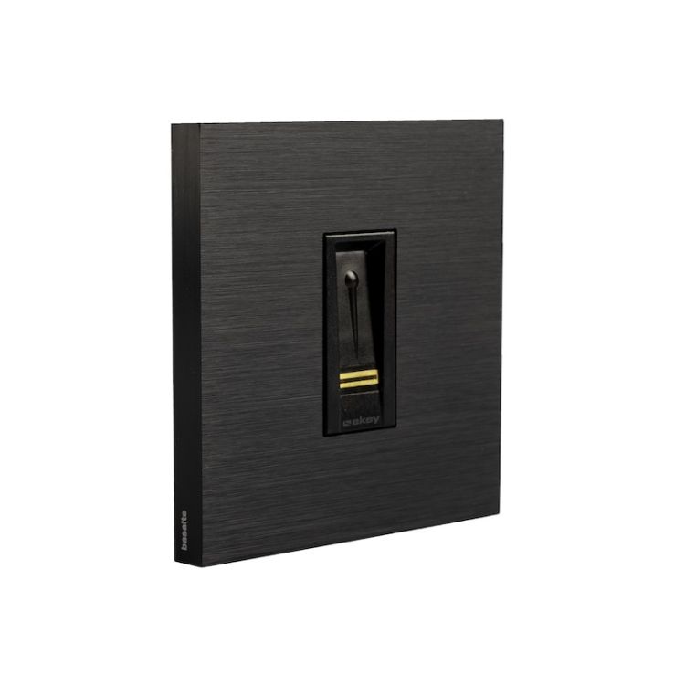 Vorkasse 93.88 EUR✅ ekey ➤ Rahmen FS UP basalte sentido SC Rahmen FS UP Schwarz gebürstet #102036✅ online günstig kaufen! *2