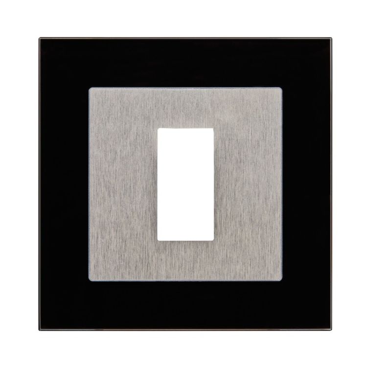 ekey Rahmen FS UP Glas Schwarz IP44 #101703