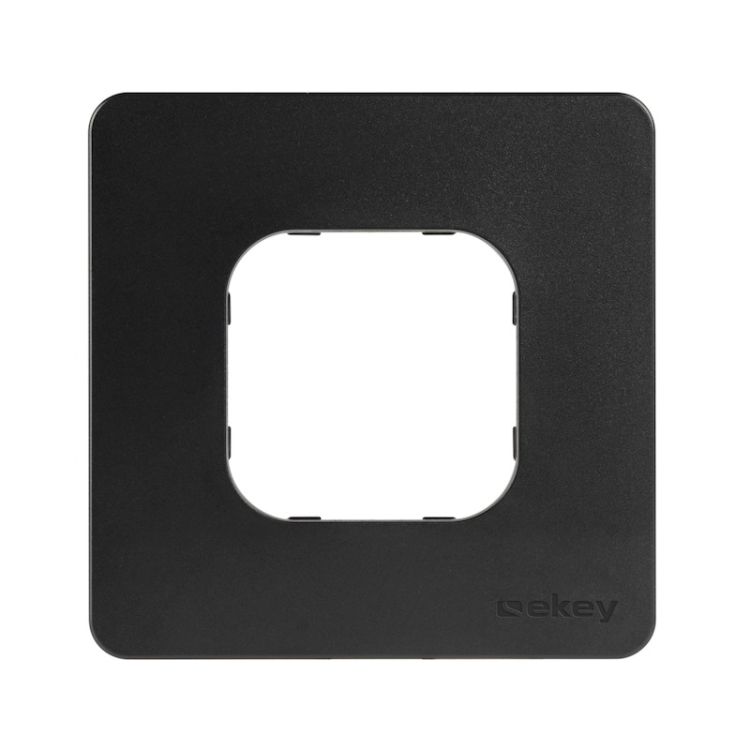 ekey xLine Rahmen 1-fach Schwarz #203103