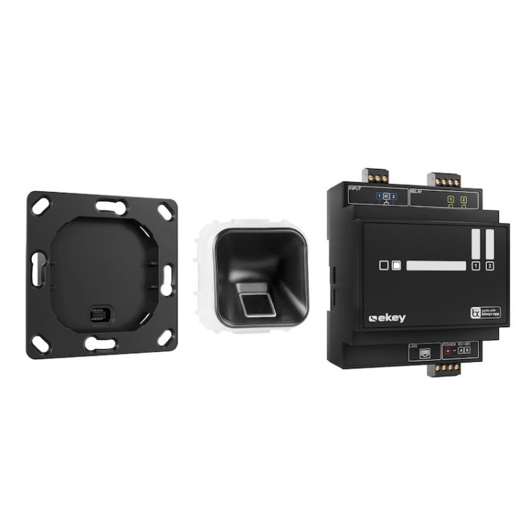 ekey xLine Demo-Fingerprintset Unterputz Schwarz #293702