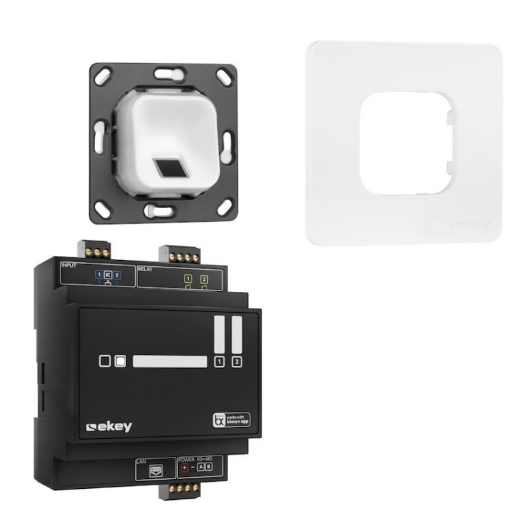 ekey xLine Fingerprintset Unterputz weiß WM Limited Edition #503703