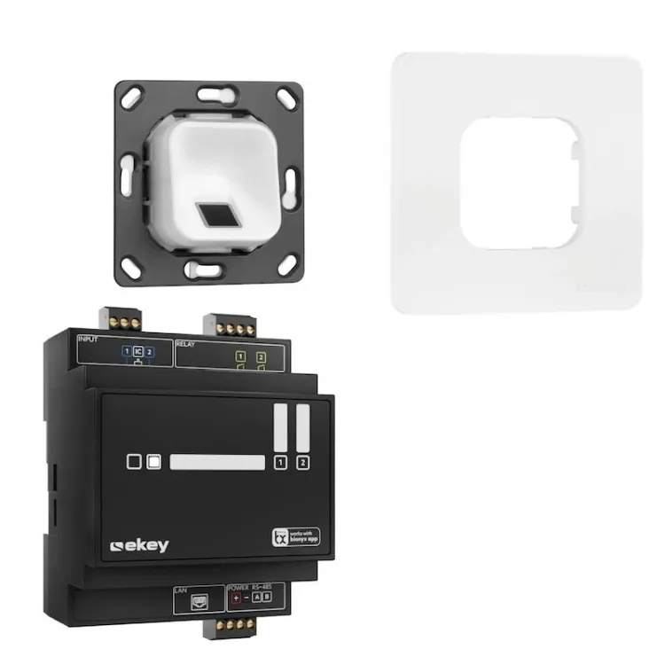 ekey xLine Fingerprintset Unterputz weiß mit Netzteil WM Limited Edition #503704