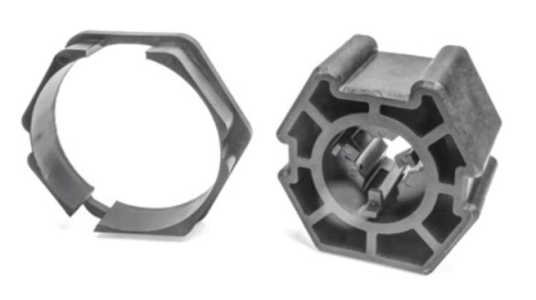 elero ➤ Adapterset Motorkupplungsset für RH- und NHK-Antriebe, Profilrohr Ø 75 mm, 6-kant, Butzbach Mäule #220290001✅ online günstig kaufen!