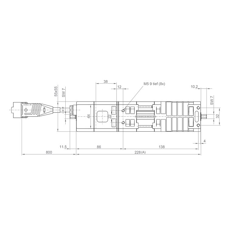 elero 353650001 JA 06/35 Comfort SMI Jalousieantrieb