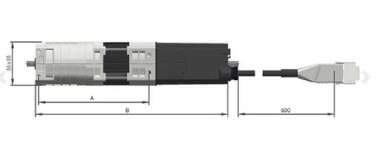 elero 353250001 JA 04/50 Comfort SMI Jalousieantrieb