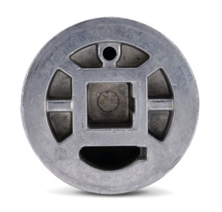 elero SunTop L40 RH Rohrmotor für textilen Sonnenschutz mit Rund-Motorkopf #362230001