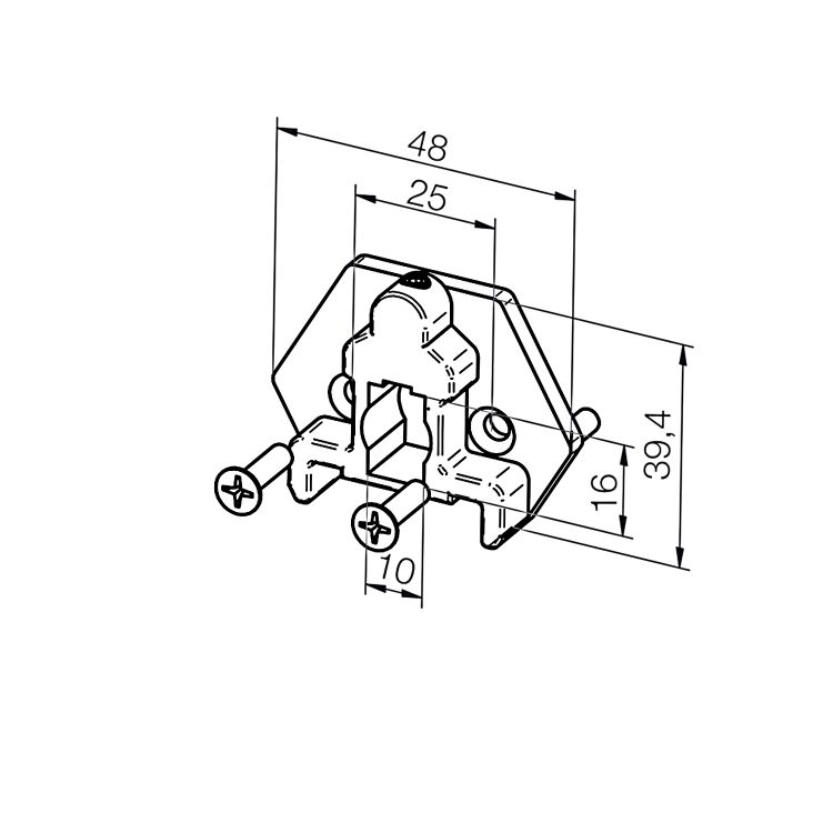 elero Adapterplatte T9 für Revoline M #233746801