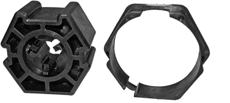 elero Adapterset Motorkupplungset RevoLine M Profilrohr 6-kant 60 mm