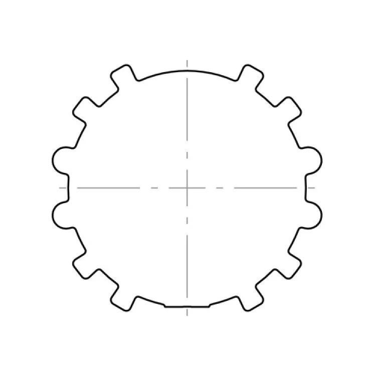 elero Adapter- und Mitnehmerset RevoLine S für Profilrohr Ø 43 mm Spanien #220830001
