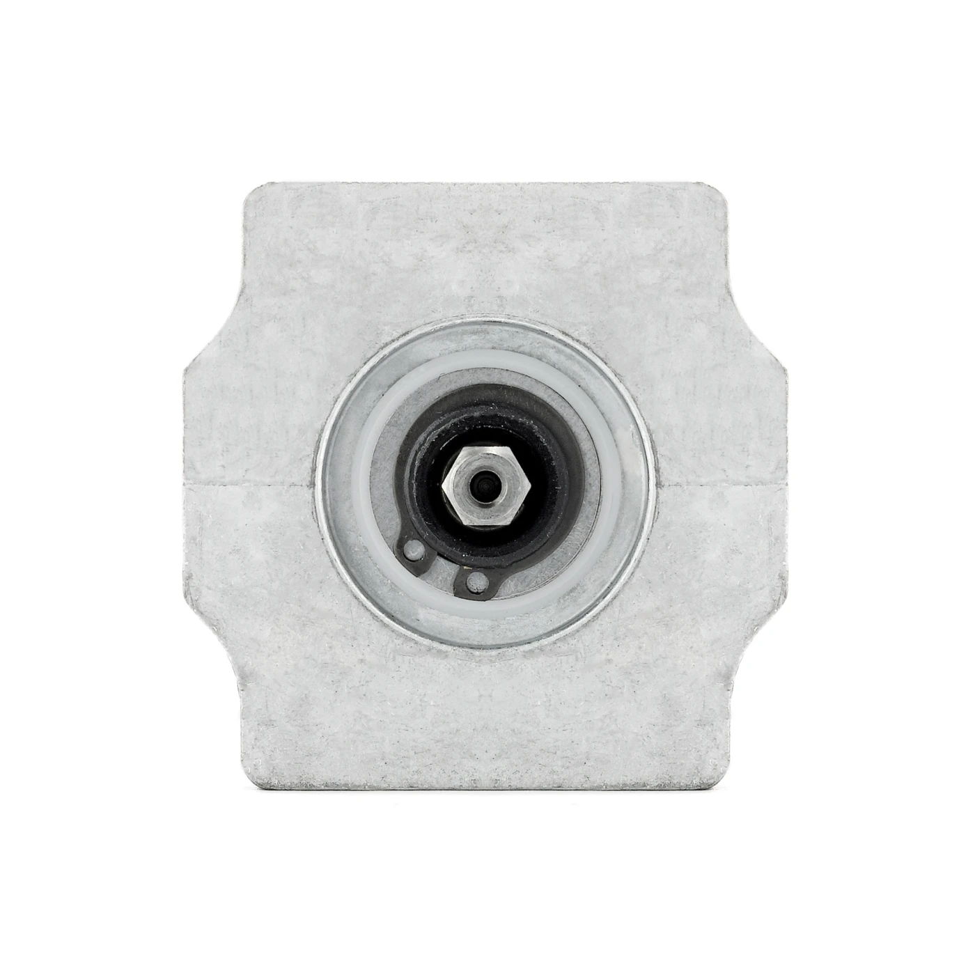 elero JA 06 Comfort – Stirnansicht mit Abtriebswelle