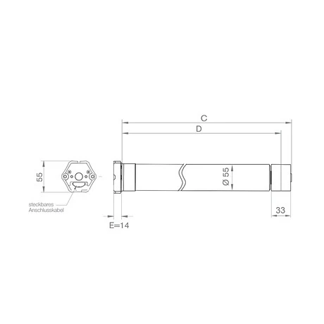 elero VariEco L80 Universalmotor #369410101