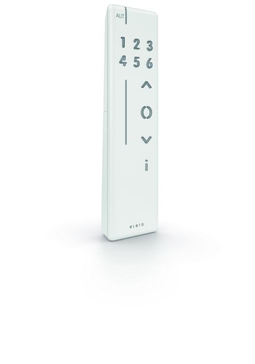 elero VarioSon-868 Slide 6-Kanal Handsender mit Slidefunktion #287030001 #287130001