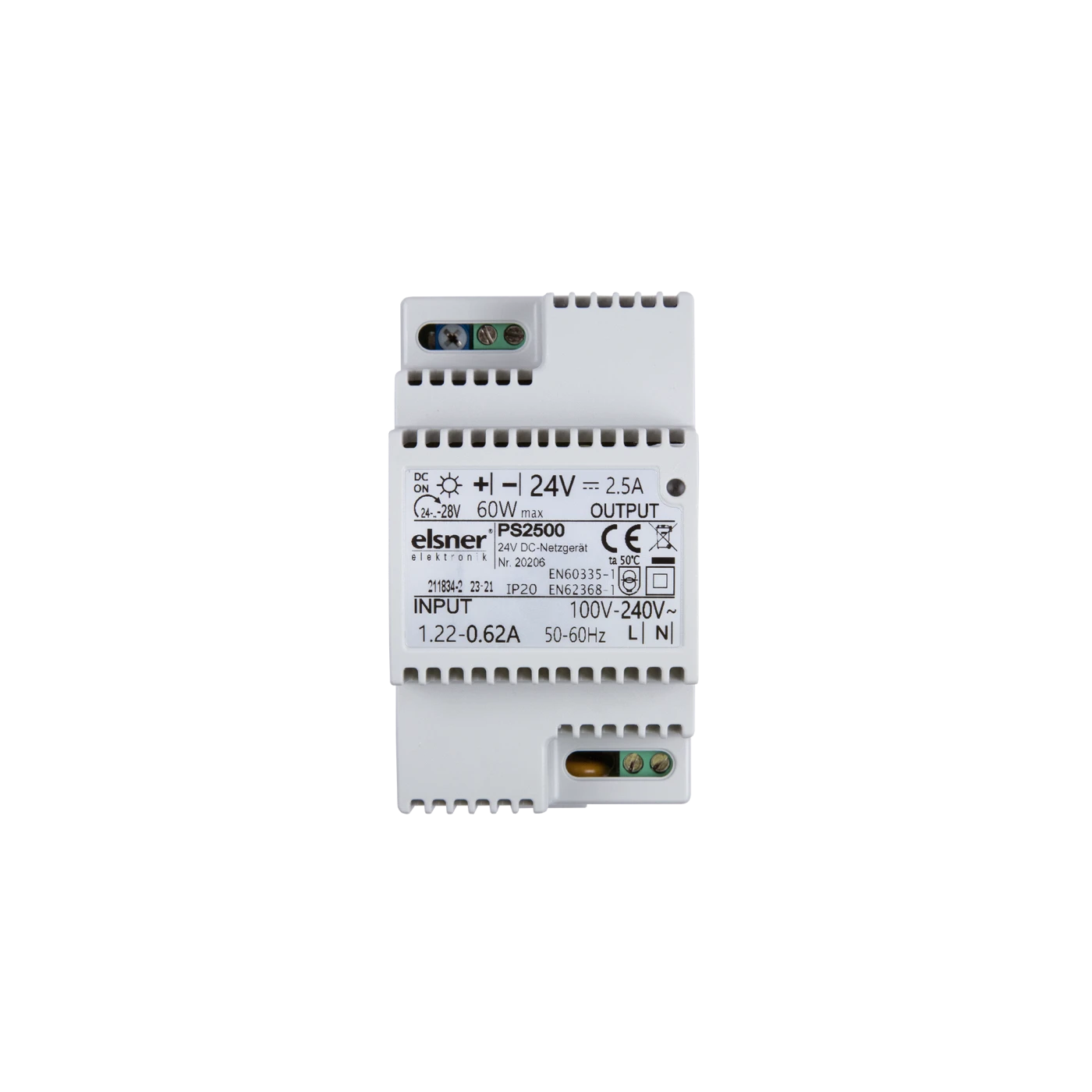 elsner PS2500 24V DC-Netzgerät, max. 60W / 2,5 A - Netzgerät