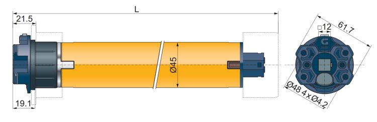 Geiger ➤ SOLIDline Flex Air - Loxone Funk-Rollladenmotor 20Nm #MK45F4941✅ online beim Fachhändler kaufen