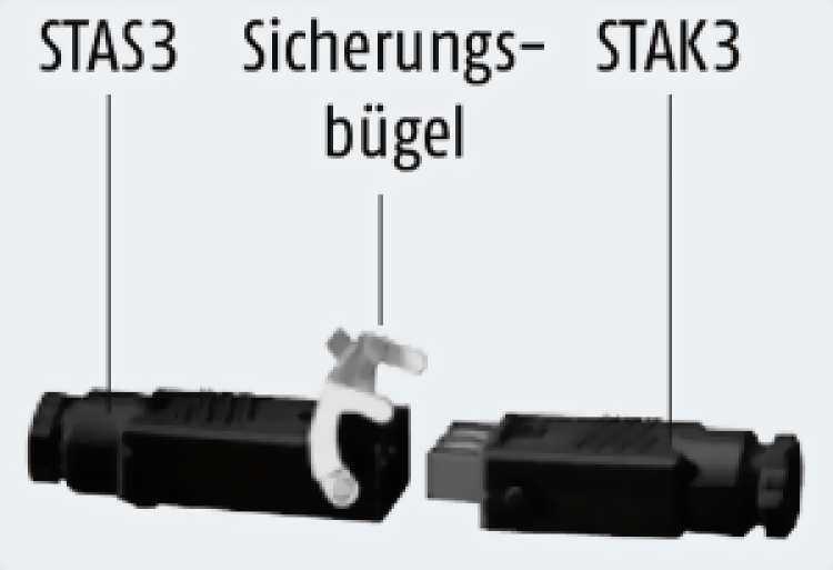 Hirschmannkupplung STAK 3 / STAK3 #627050