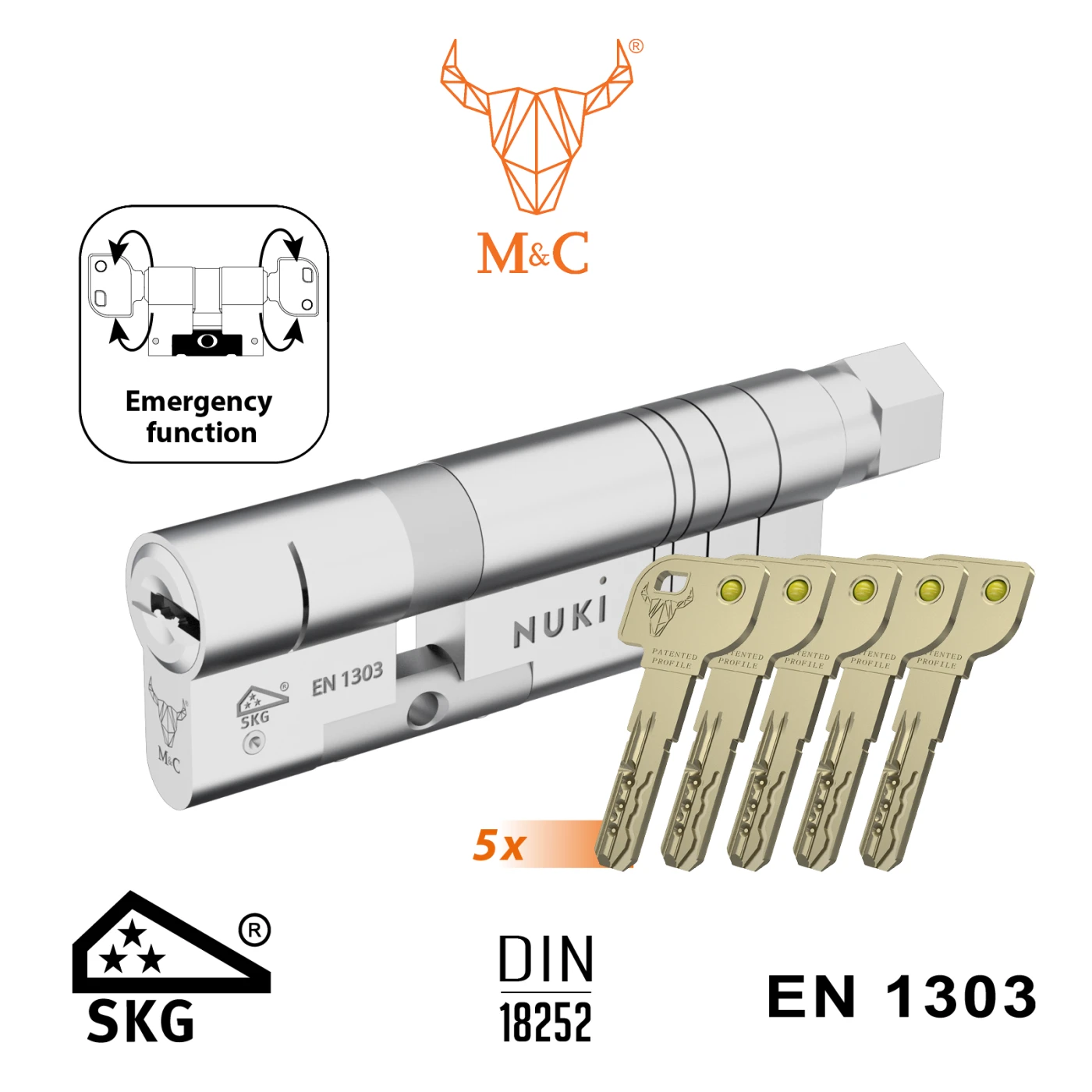 Nuki Universal Cylinder #220646