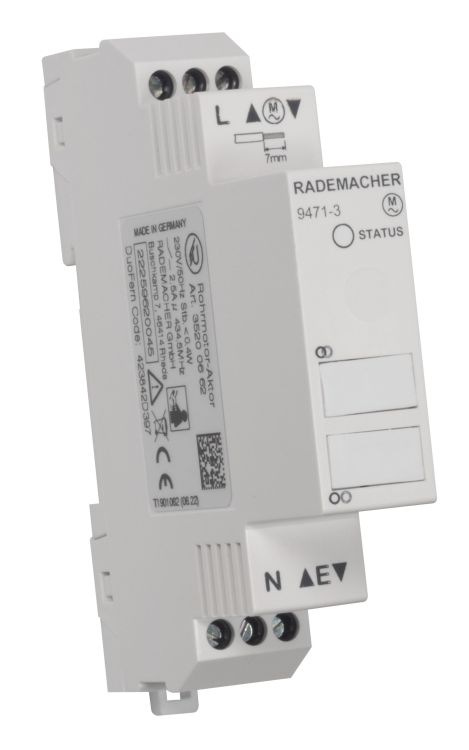 Rademacher ➤ DuoFern Hutschienen Rohrmotor-Aktor Typ 9471-3 #35200662✅
