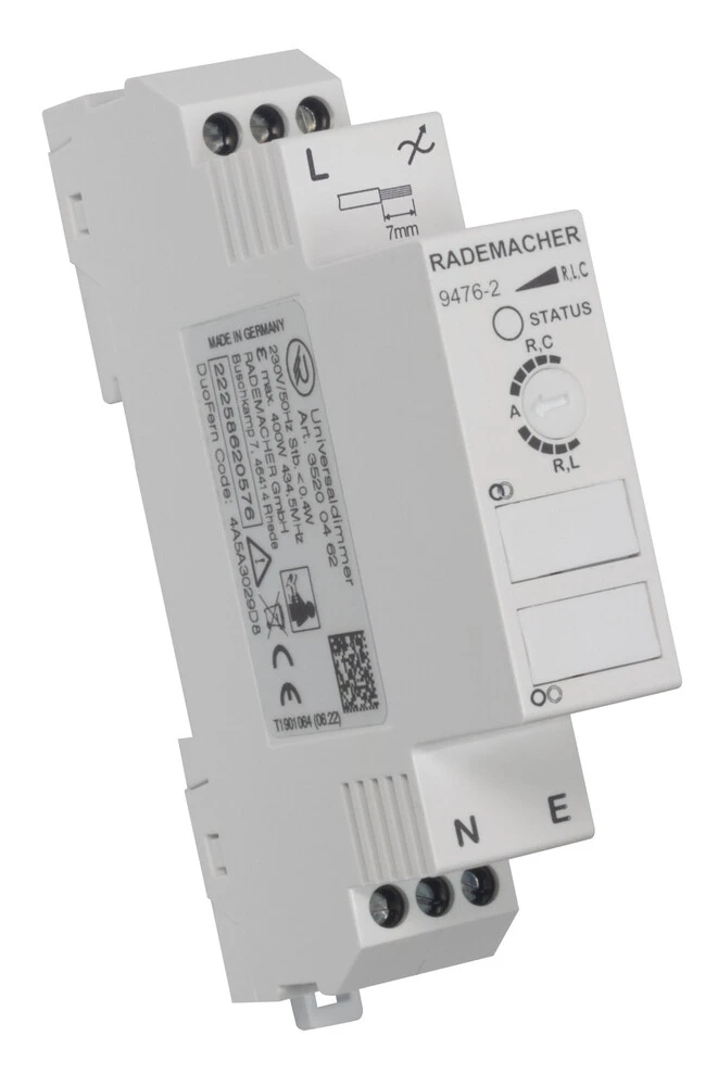 Rademacher ➤ DuoFern Hutschienen Universaldimmer Typ 9476-2 #35200462✅ online günstig kaufen!