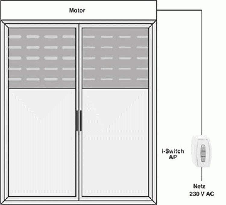 SELVE i-Switch AP Jalousieschalter- / taster #298611
