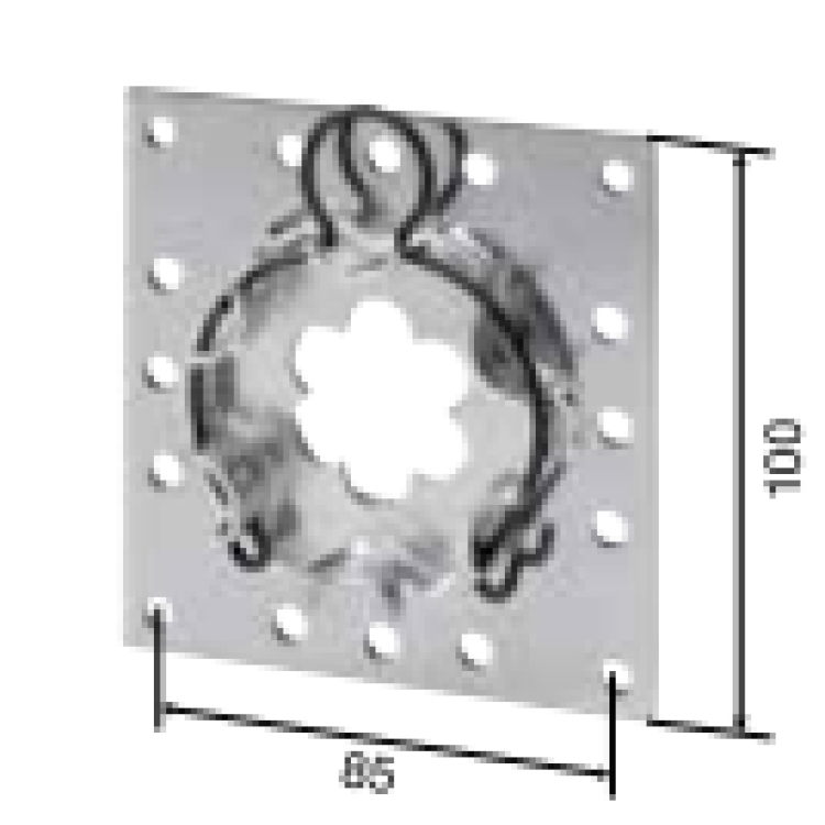 SELVE ➤ Motorlager für Aufsatzelemente ✓ Lagerplatte, st-verzinkt, kopfkontur✓ #283045✓ online kaufen✅