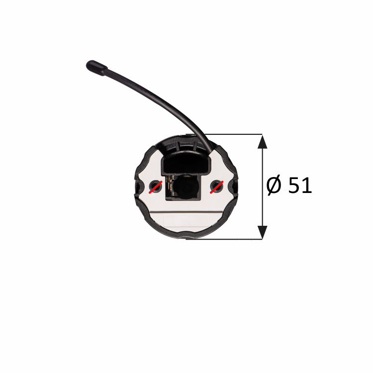 SELVE Rohrmotor SEZ 2/20-RC Funk #313371