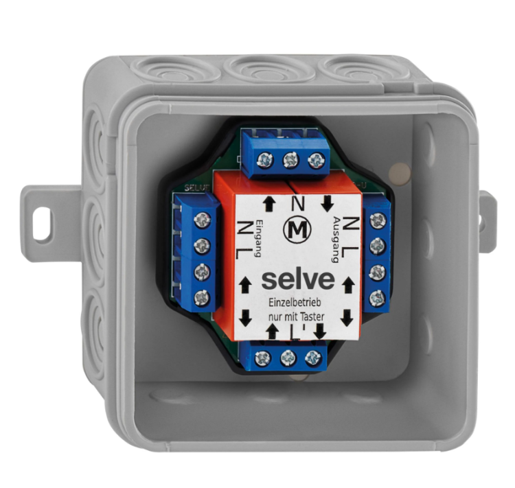 SELVE Trennrelais für commeo Funksteuerungen