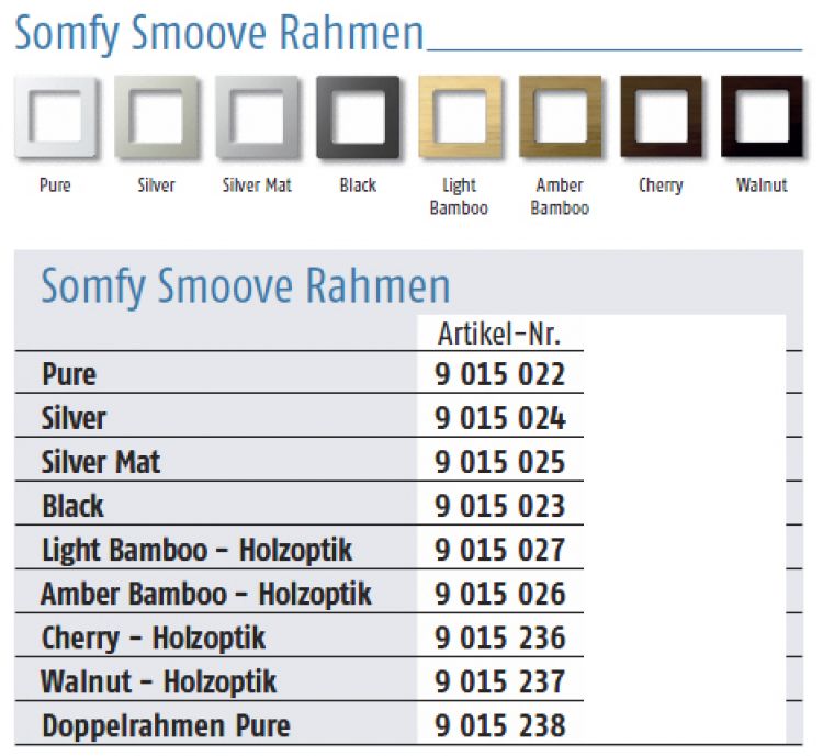 Somfy Smoove RS100 io Funkwandsender - Pure Shine #1811315