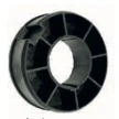 Somfy Adapter und Mitnehmer für Rundrohr 130x2mm Baureihe 60 #9520391 #9420308