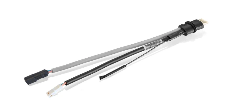 Somfy Altea 50 Solar io 15/14 RH WP Solarantrieb Rundkopf #1247246 – Anschlusskabel mit WP-Steckverbindern