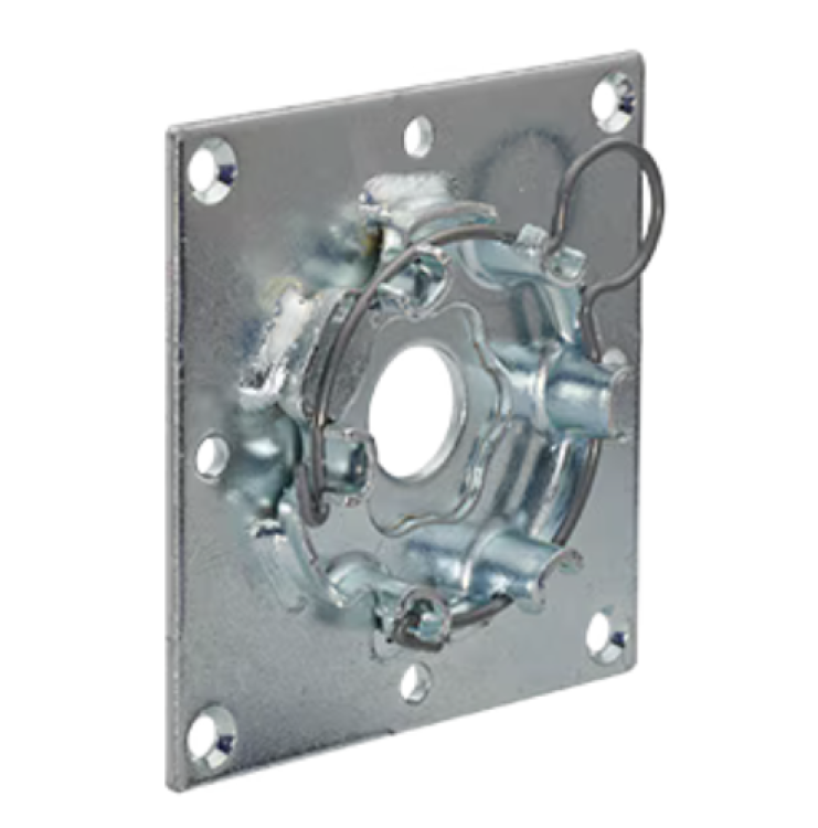 Somfy ➤ Flansch-Antriebslager mit Federring und großer Öse für Baureihe 50/60 #9763608