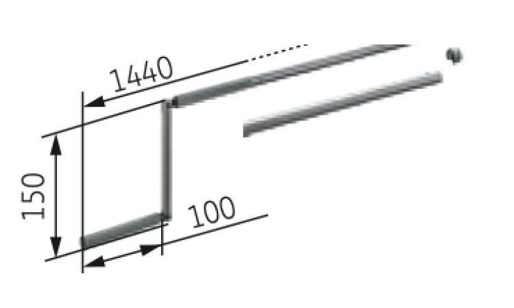 Somfy ➤ Gelenkkurbel, nicht abnehmbar #9701384✅ online kaufen!
