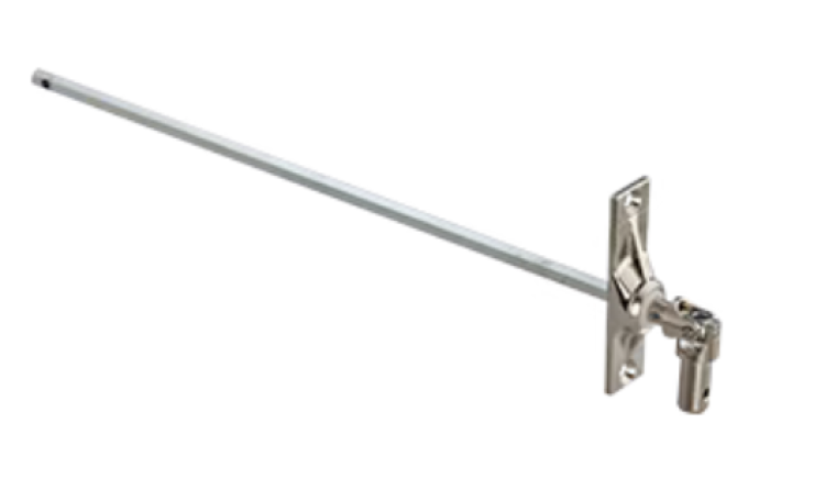 Somfy ➤ Gelenklager mit 45° Platte Stange 315 mm ✓ #9707135 ✅