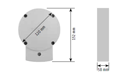 Somfy Heating Modulis Receiver RTS für Terrassenwärmestrahler #1810917