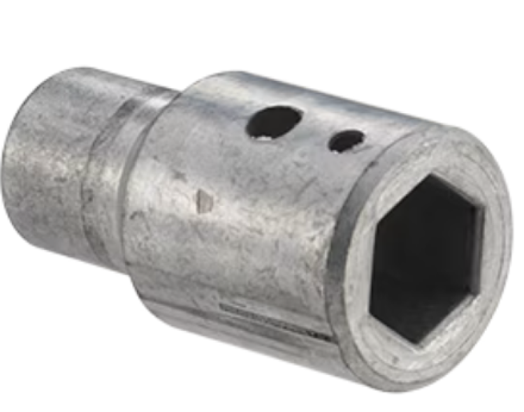 Somfy ➤ J4 Wellenadapter Sechskant mit SW 12 mm ohne Gewinde #9014169✅ online kaufen!